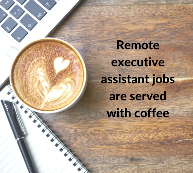Remote executive assistant jobs